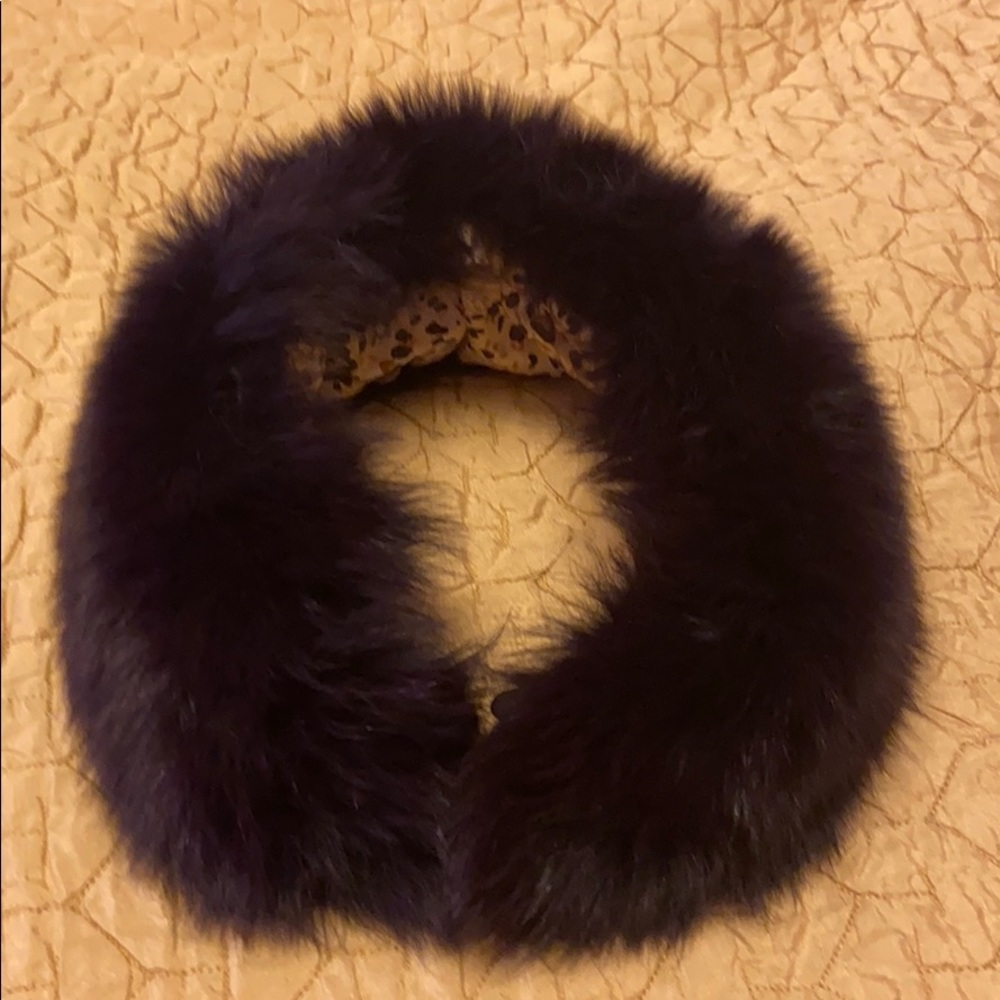 Fox fur scarf